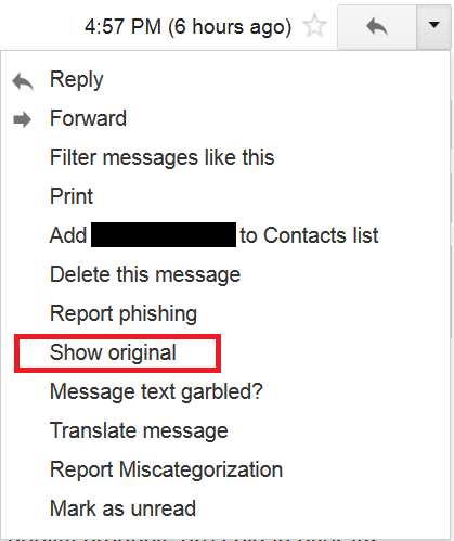 gmail - show original